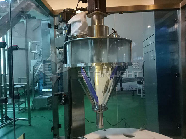 瓶裝罐裝粉劑自動包裝機(jī)細(xì)節(jié)展示